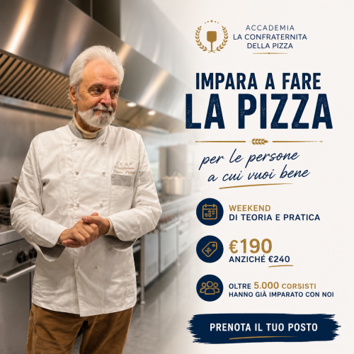Corsi IN PRESENZA della Confraternita della Pizza Corsi IN PRESENZA della Confraternita della Pizza